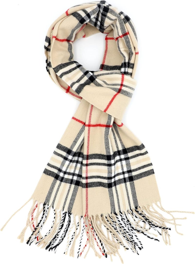 Achillea Cashmere Feel Tartan Plaid Scarf - Classic Winter Scarf for Men & Women, Scottish Heritage Holiday Gift - Image 2